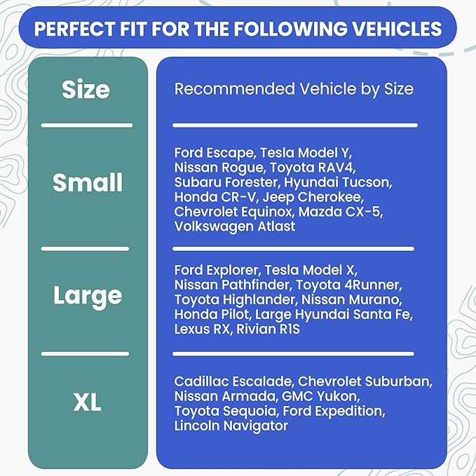 4Knines Split Cargo Liner for SUV – for Dogs & Pets, Heavy-Duty, Waterproof Trunk Mat & Cargo Cover – Fits 60/40 Split Bench & Armrest Pass-Through – Machine Washable, Non-Slip, Durable (Small, Grey)