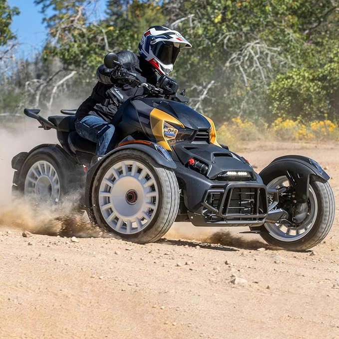 Rear Passenger Seat, Soft Seat Pad with Grap Handles with Right and Left Side Passenger Footpeg Kit fits for Can-Am Ryker Ryker 600 900 (MAX Mount 219400800 Required)