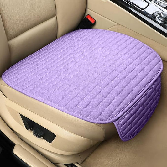 Little Pruple Car Seat Covers Front Seats,2 Pack Seat Covers for Cars Truck SUV,Front Seat Covers with Storage Pocket(Little Pruple-Front Seat)