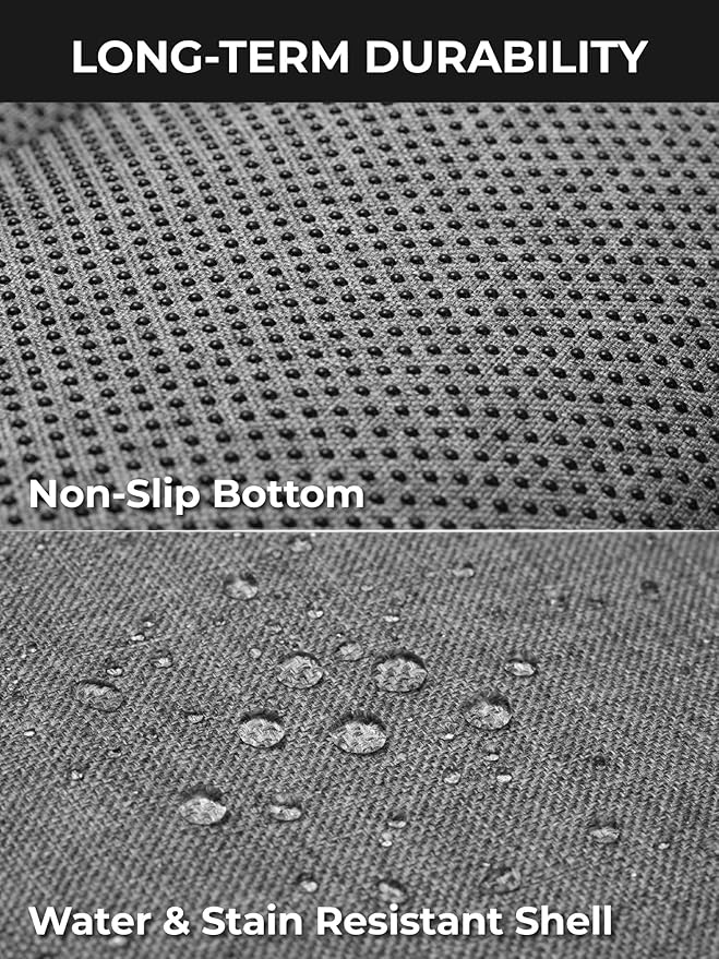 ORORO Heated Seat Cushion with Battery Pack, Foldable USB Heated Seat Cover Pads for Office Chair, Stadium, Camping