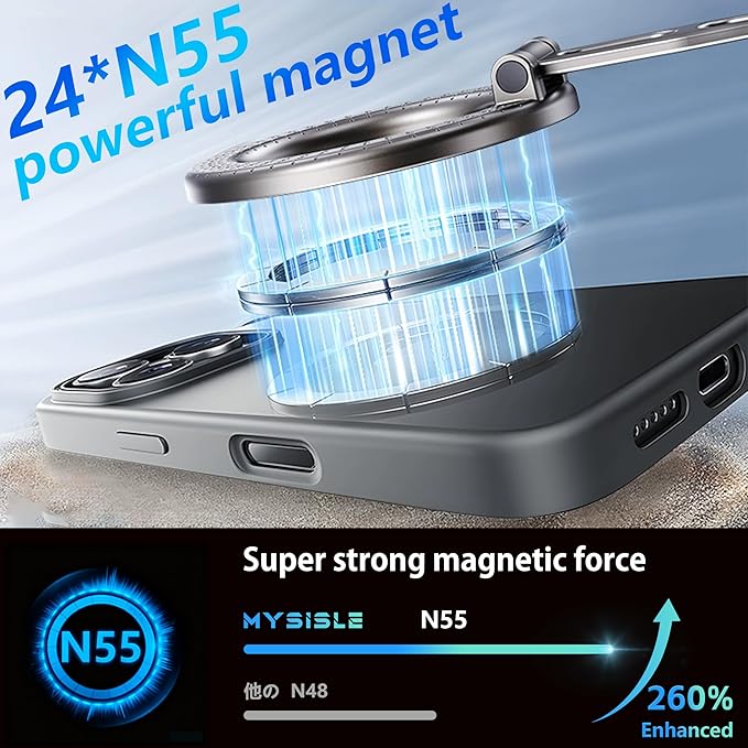 2026 Upgraded 360° Adjustable Vacuum Magnetic Car Phone Holder for Mag Safe [90+LBS Suction & 2800gf Magnetic] Suction Cup Car Phone Mount for i Phone 17 Pro Max 16 15 14 13 12