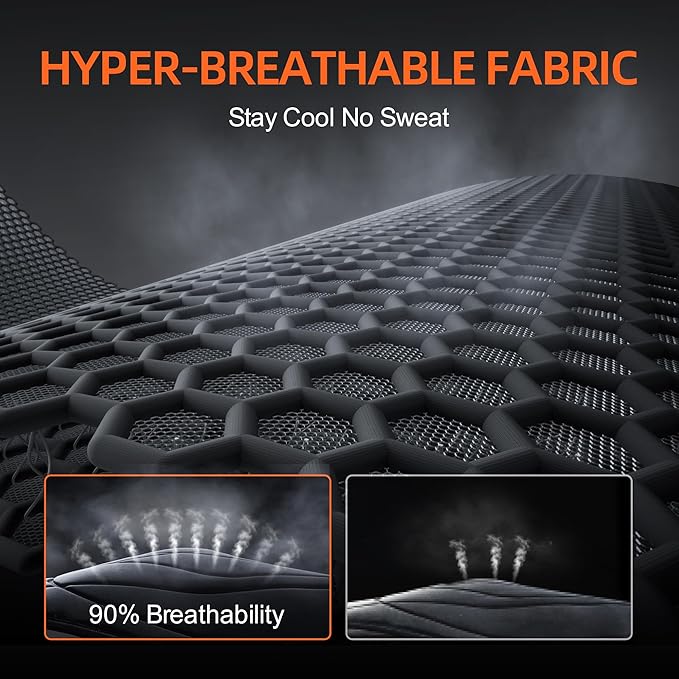 Universal Car Seat Cushion, Premium Comfort Velour Car Seat Covers for Front Seats with Anti-Slip Base - Fits Driver or Passenger in Cars, Trucks, SUVs, and Vans, 1 Pack, Black