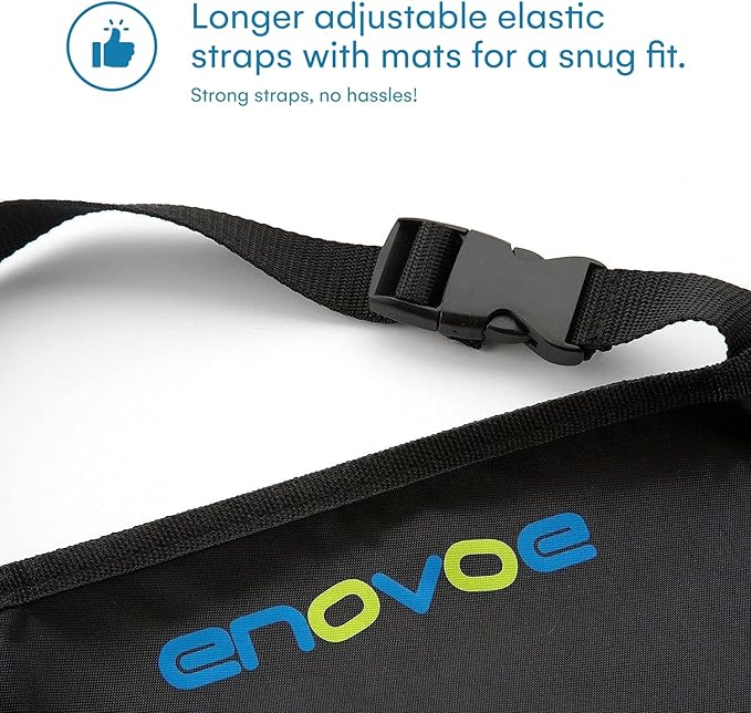 Enovoe Car Seat Protectors for Kids - 4 Pack Premium Quality Car Seat Cover Back Seat Offers Waterproof Protection from Mud and Scratches - 18" x 24" with Adjustable Straps and Games for Kids