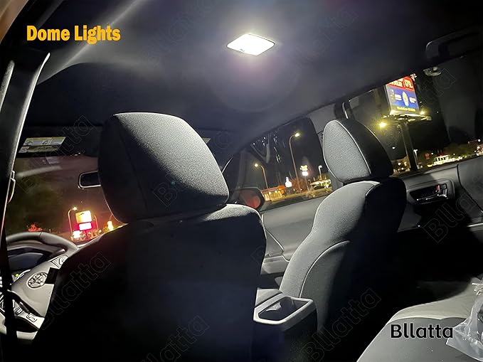 9pcs LED Interior Light Kit for Toyota Tacoma 2016 2017 2018 2019 2020 2021 2022,Super bright White 6000K LED Interior Map Dome Vanity Mirror License Plate Light with Installation Tool