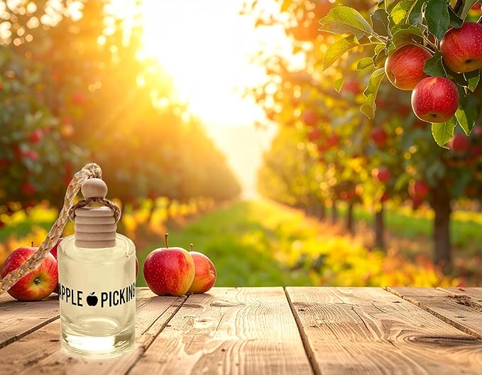 Fresh Autumn Apple Scented Car & Closet Air Freshener – Hanging Essential Oil Diffuser, Modern and Long Lasting Scent for Car, Bathroom, Closet – 2-Pack Seasonal Air Freshener for men and women