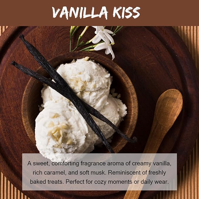 MUBYOK 1.5LB Vanilla Kiss Premium Scented Aroma Beads for Making Car Freshies Supplies PreScented Beads for Car Air Freshener Sachets Long-Lasing Scent