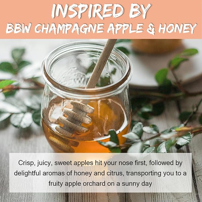 MUBYOK 1.5LB Apple Honey Premium Scented Aroma Beads for Making Car Freshies Supplies PreScented Beads for Car Air Freshener Sachets Long-Lasing Scent