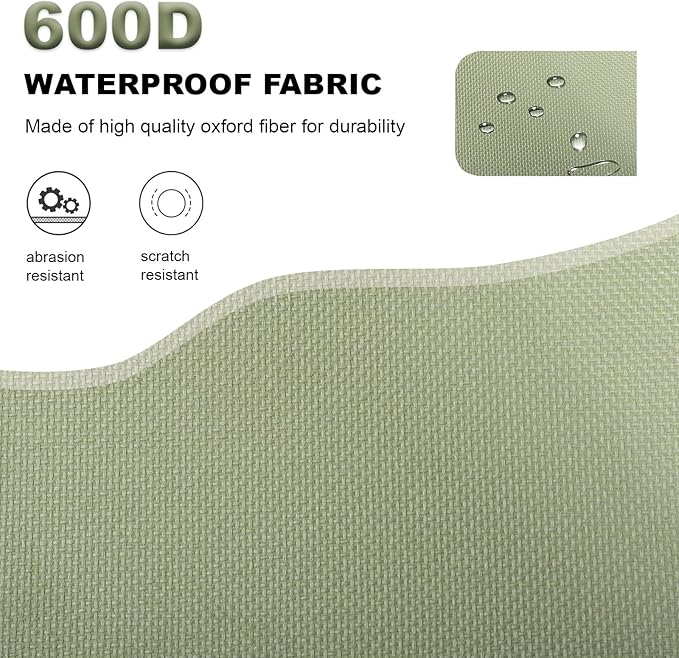 JiatuA Car Trunk Organizer, Car Organizers and Storage Collapsible Multi Compartment Container Box, Adjustable Car Accessories for SUV Sedan Truck, Standard Size, Light Green