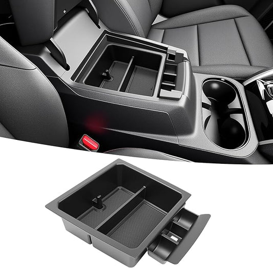 Center Console Organizer Tray Fits for 2023-2026 Chevy Colorado GMC Canyon Armrest Storage Box Compatible with Colorado Canyon Accessories