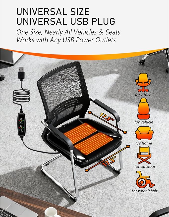 Leather Seat Cover for Car Front Seat Car Seat Cover Luxury Car Seat Protector Non-Slip Universal Fit Seat Cushion for Most Vehicle, SUV, Truck, Sedan 1PCS (Black1)