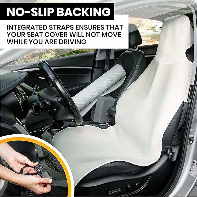 Gorla Gear Camo Premium Universal Fit Waterproof Stain Resistant Car Seat Cover Neoprene Non-Slip Bucket Seat Hunting Dog & Sweat Proof Protector Save Your Leather Cloth Seats Auto Van Truck SUV Sedan