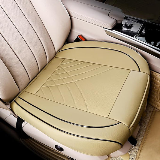 kingphenix Car Seat Cover: Easy to Install, Fits Most Cars, Vans, Trucks, and SUVs – Beige